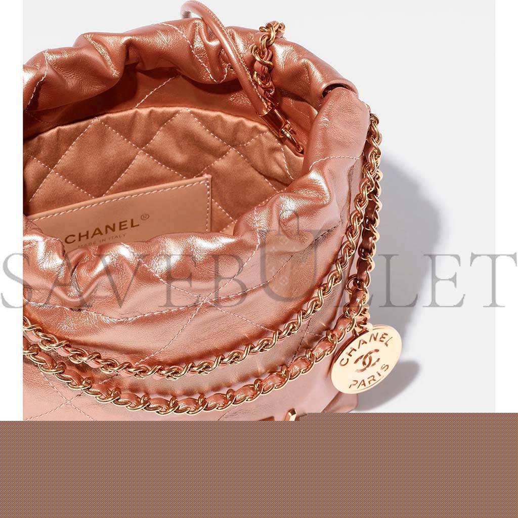 Ch*el 22 mini handbag as3980 b10691 nn728 (20*19*6cm)